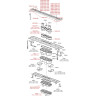Водоотводящий желоб ALCAPLAST APZ11-650 АНТИВАНДАЛ с решеткой